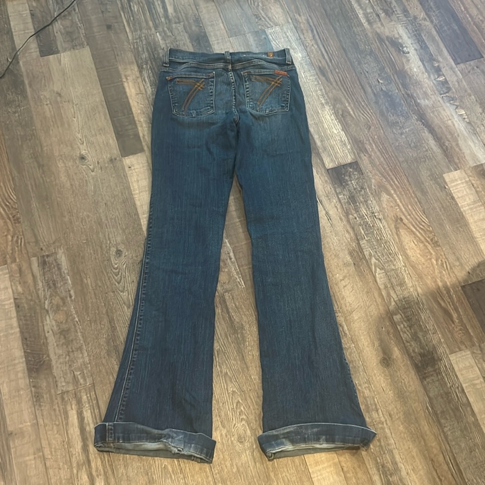 7 for all man kind flare jeans
